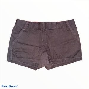Brown J.Crew Chino Shorts Sz 8